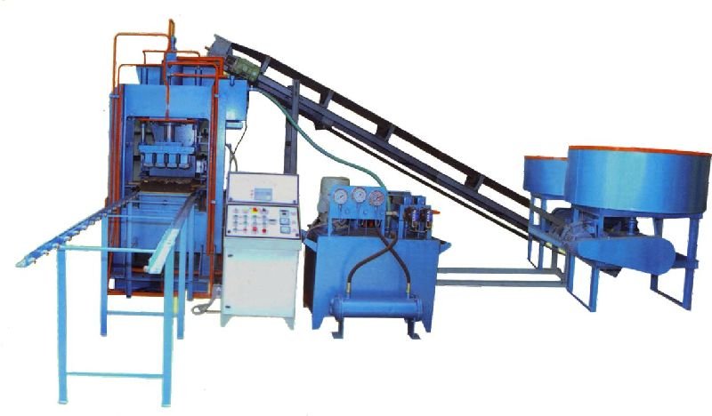 automatic fly ash brick machine 8 pieces